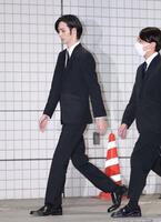 　保釈される清水尋也被告