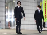 　保釈される清水尋也被告