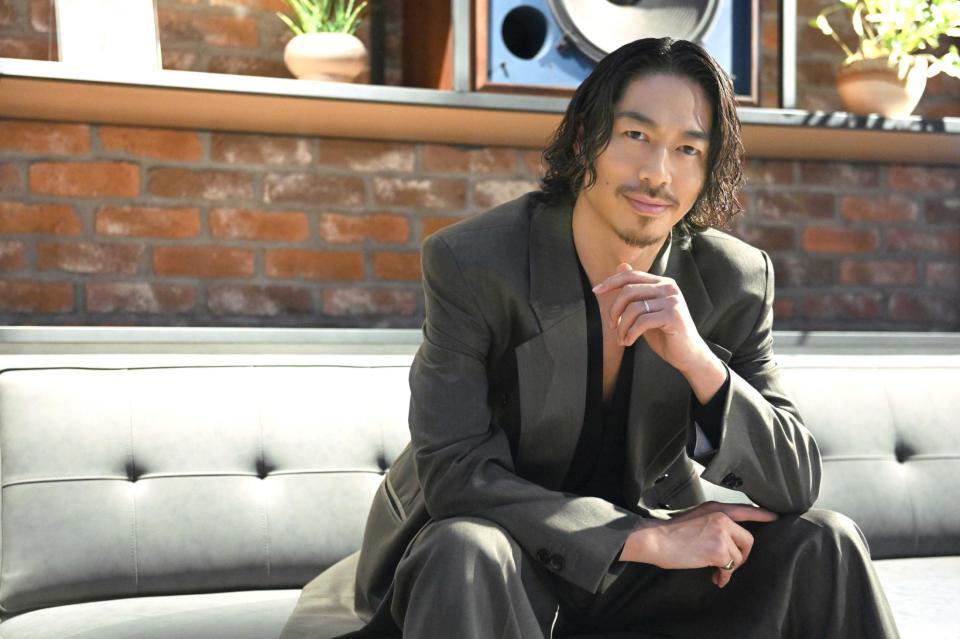 　グループについて熱く語ったＥＸＩＬＥ　ＡＫＩＲＡ（撮影・伊藤笙子）