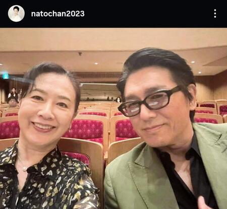 　名取裕子のインスタグラム＠ｎａｔｏｃｈａｎ２０２３から 
