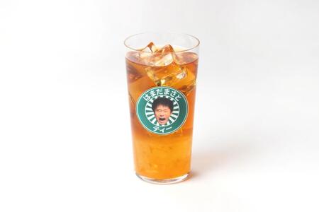 　浜田雅功初の個展「空を横切る飛行雲」のコラボカフェメニュー「はまだまさとティー」