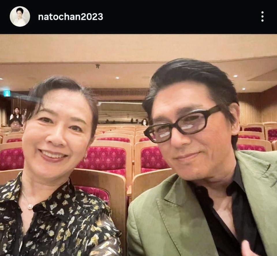 　名取裕子のインスタグラム＠ｎａｔｏｃｈａｎ２０２３から 