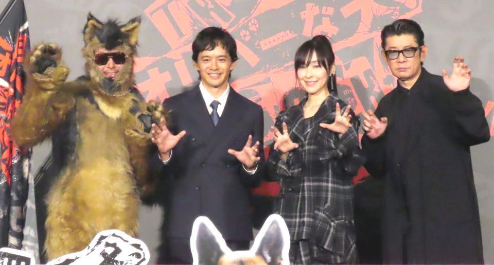 　（左から）オダギリジョー、池松壮亮、麻生久美子、永瀬正敏