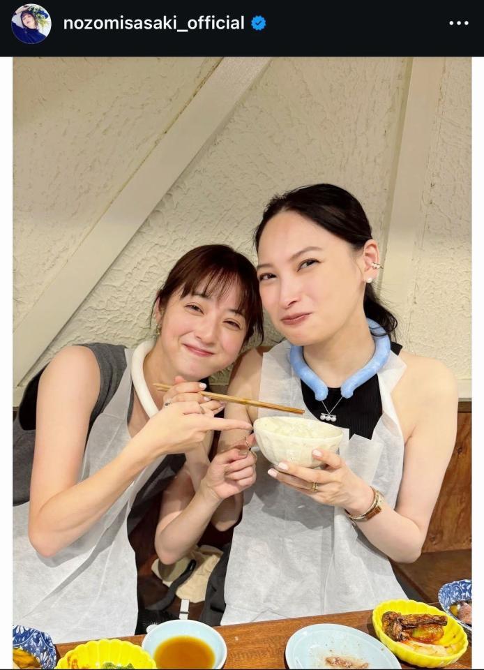 　佐々木希のインスタグラム＠ｎｏｚｏｍｉｓａｓａｋｉ＿ｏｆｆｉｃｉａｌから