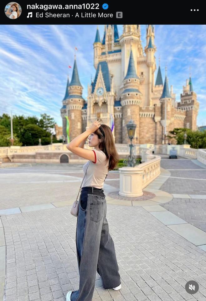 　中川安奈アナのインスタグラム＠ｎａｋａｇａｗａ．ａｎｎａ１０２２から