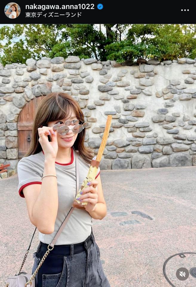 　中川安奈アナのインスタグラム＠ｎａｋａｇａｗａ．ａｎｎａ１０２２から