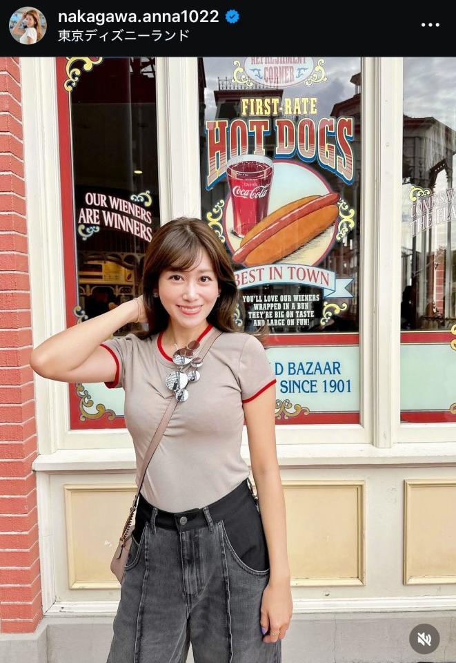 　中川安奈アナのインスタグラム＠ｎａｋａｇａｗａ．ａｎｎａ１０２２から