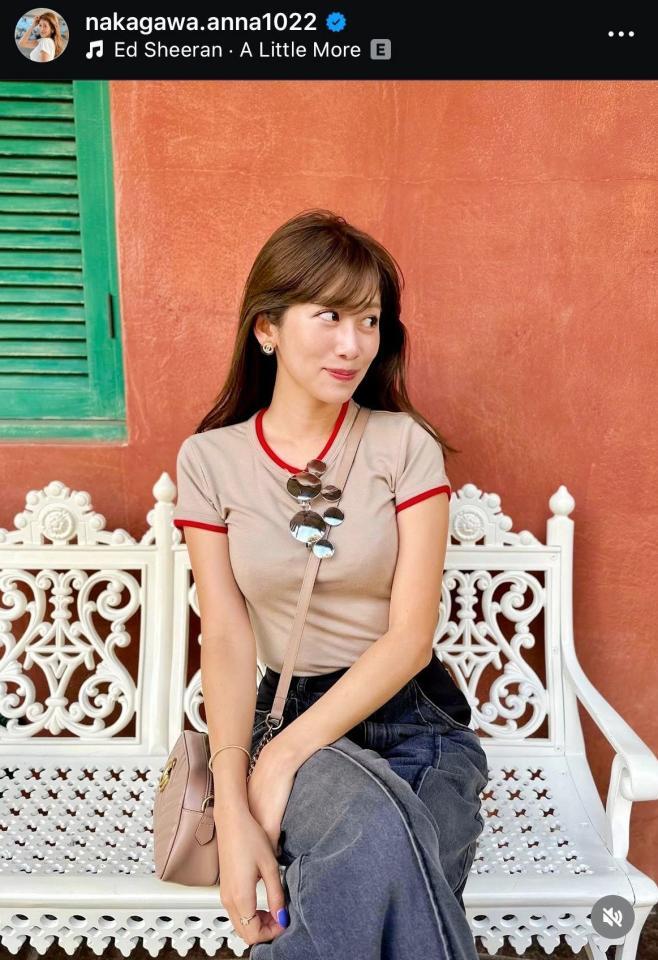 　中川安奈アナのインスタグラム＠ｎａｋａｇａｗａ．ａｎｎａ１０２２から
