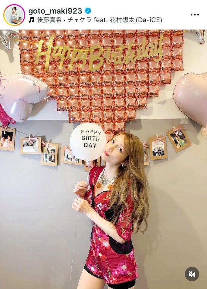 年々綺麗になる４０歳！後藤真希インスタグラム＠ｇｏｔｏ＿ｍａｋｉ９２３より