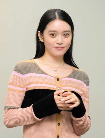 　「ばけばけ」のヒロインを務める高石あかり（撮影・金居みつよし）