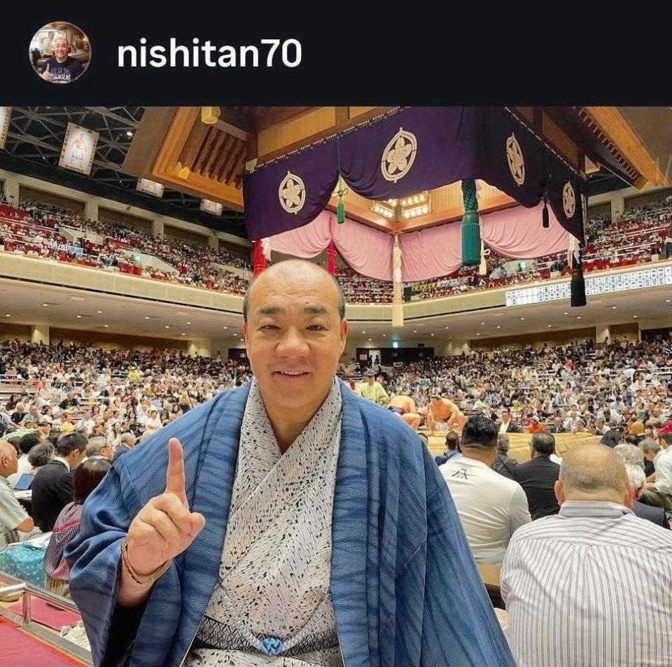 西村誠司氏のインスタグラム（＠ｎｉｓｈｉｔａｎ７０）より