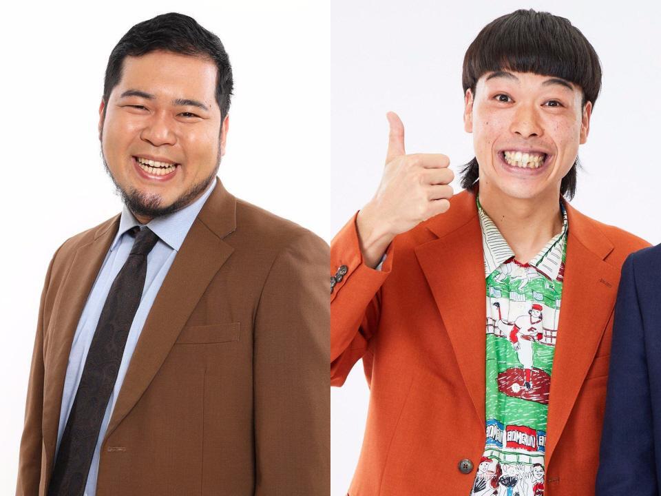 　令和ロマン・松井ケムリ（左）とバッテリィズ・エース