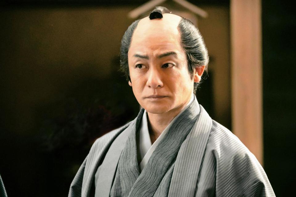 　鱗形屋孫兵衛（片岡愛之助）　ＮＨＫ大河ドラマ「べらぼう～蔦重栄華乃夢噺～」