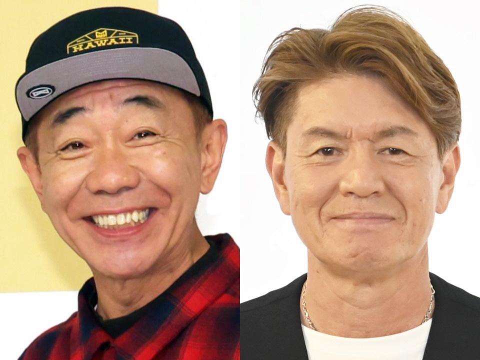 　（左から）木梨憲武、ヒロミ