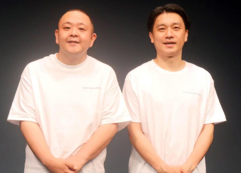 　サルゴリラ・赤羽健壱（左）と児玉智洋