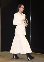 　表彰式に出席した木村文乃（撮影・石井剣太郎）