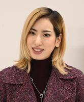 　舞台への意気込みを語る柚香光（撮影・高部洋祐）