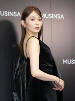 　ポップアップストアに登場した久間田琳加（撮影・西岡正）