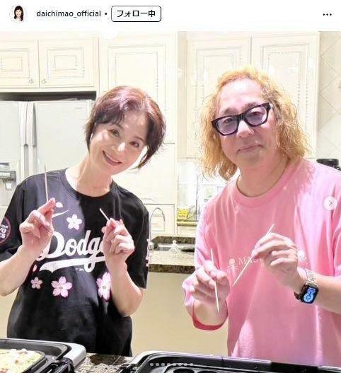 　大地真央インスタグラム＠ｄａｉｃｈｉｍａｏ＿ｏｆｆｉｃｉａｌから