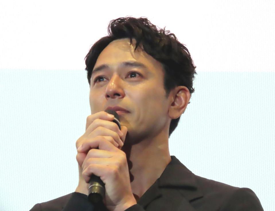 　主演映画「宝島」で命の尊さを語り涙する妻夫木聡