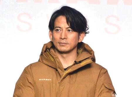 　「マムート秋冬コレクション発表会　～マムート・イノベーション～」に登場した岡田准一