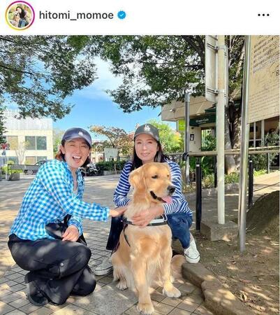 高橋ひとみのインスタグラム＠ｈｉｔｏｍｉ＿ｍｏｍｏｅ（１０月２日付）より 