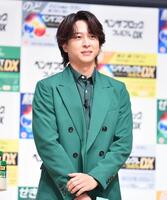 　イベントに登場した寺西拓人（撮影・開出牧）