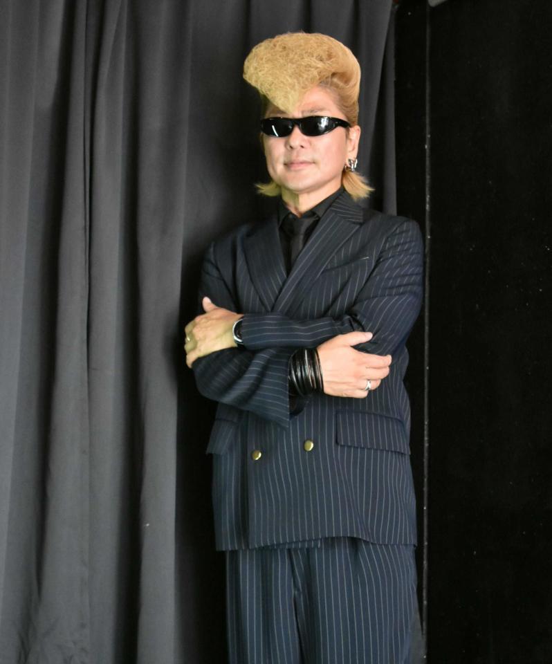 　ドラマ初主演を果たす氣志團・綾小路翔