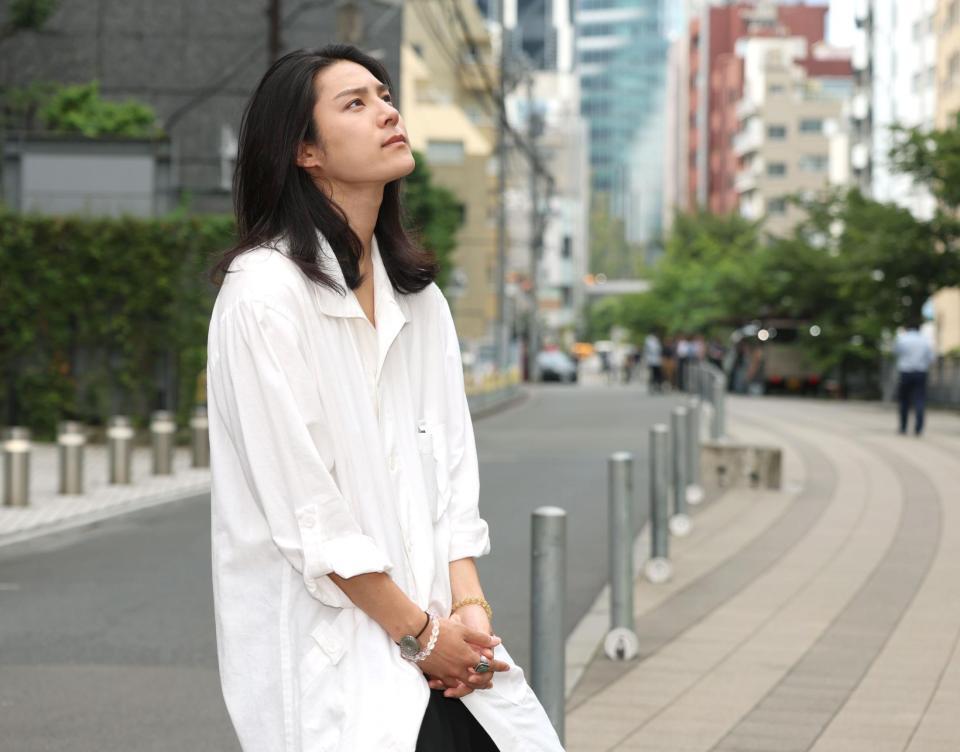 　夢はハリウッド映画出演。これからも演技に磨きをかける長田光平（撮影・金田祐二）