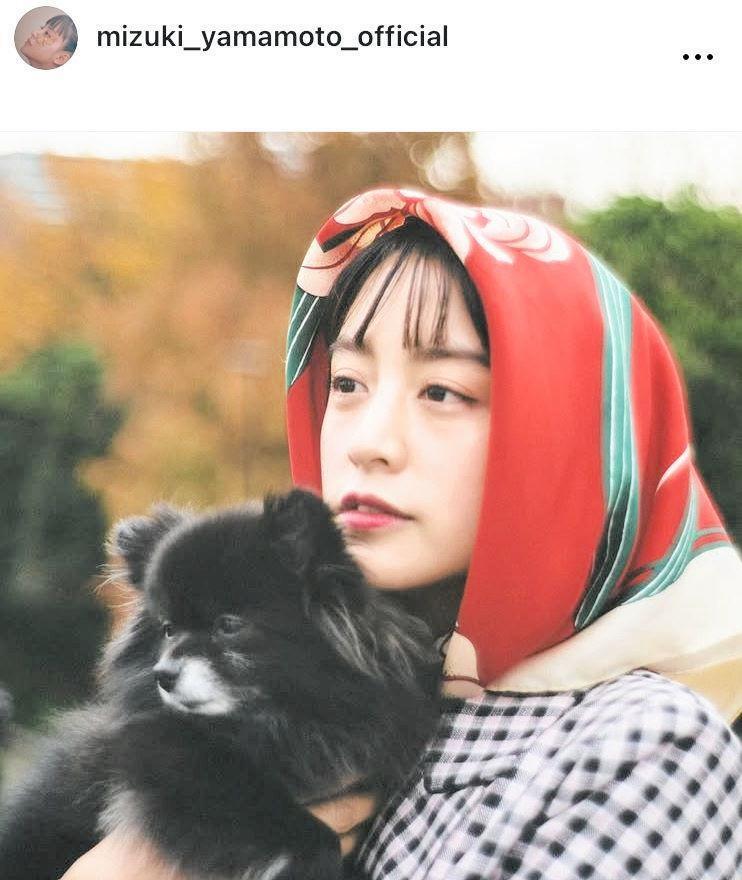 　山本美月のインスタグラム＠ｍｉｚｕｋｉ＿ｙａｍａｍｏｔｏ＿ｏｆｆｉｃｉａｌより