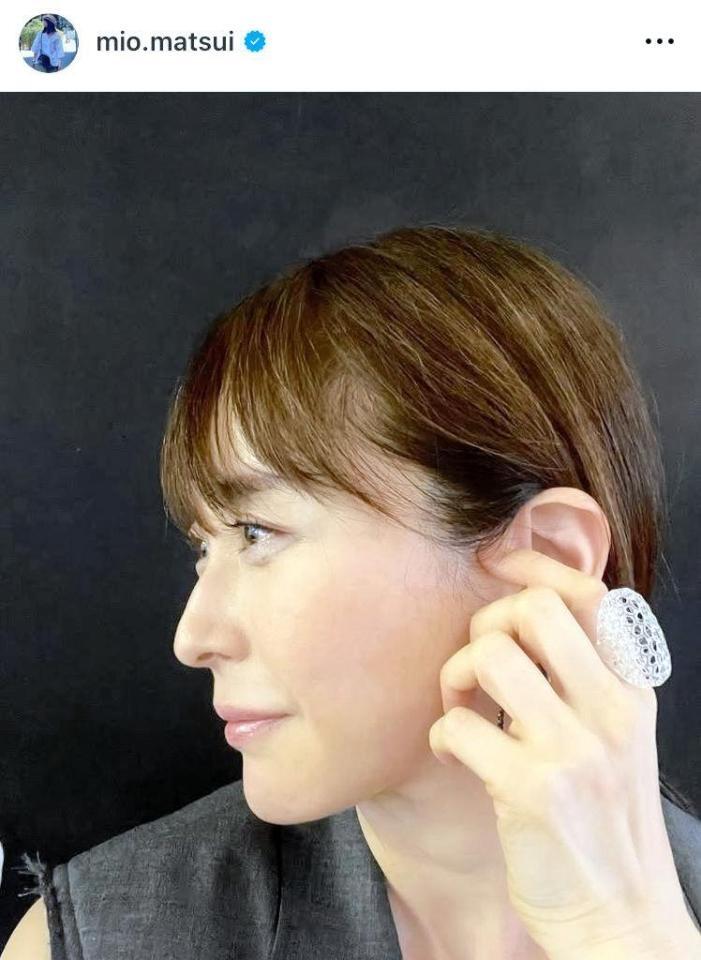 松井美緒さんのインスタグラム＠ｍｉｏ．ｍａｔｓｕｉより