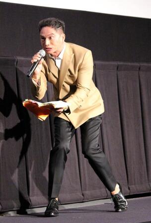 　一人で大迫力の演技を見せた市原隼人