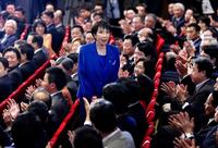 　自民党の新総裁に選出された高市早苗氏