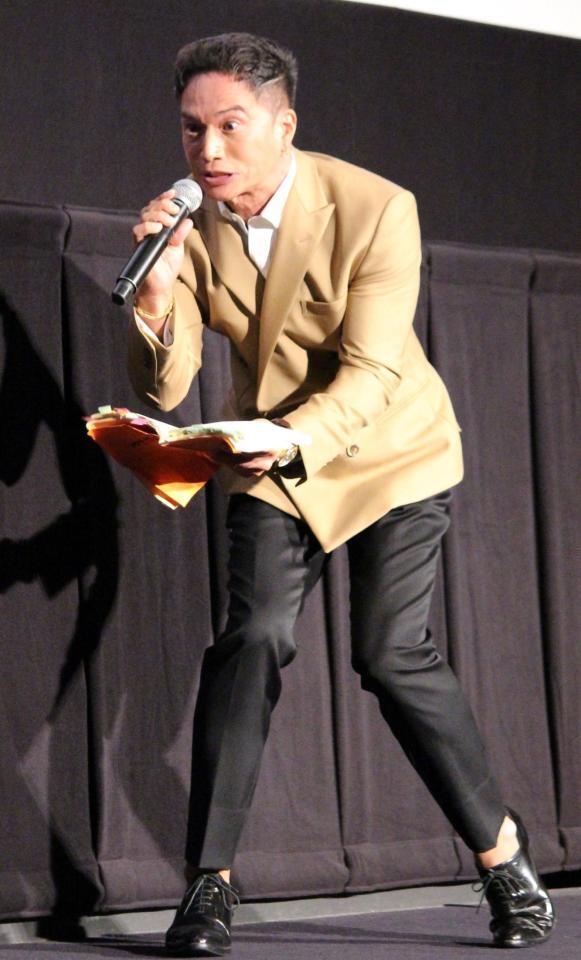 　一人で大迫力の演技を見せる市原隼人