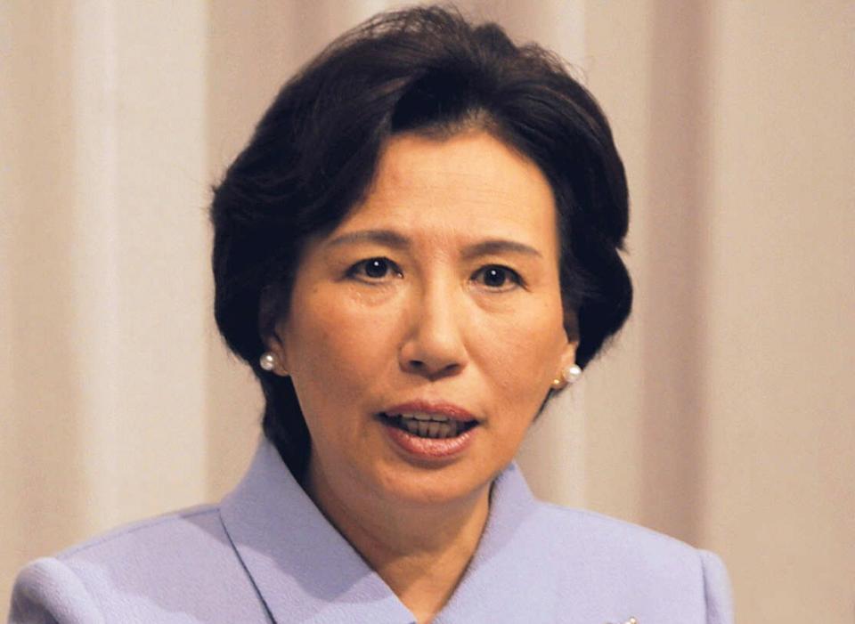 　田中真紀子氏＝２００８年