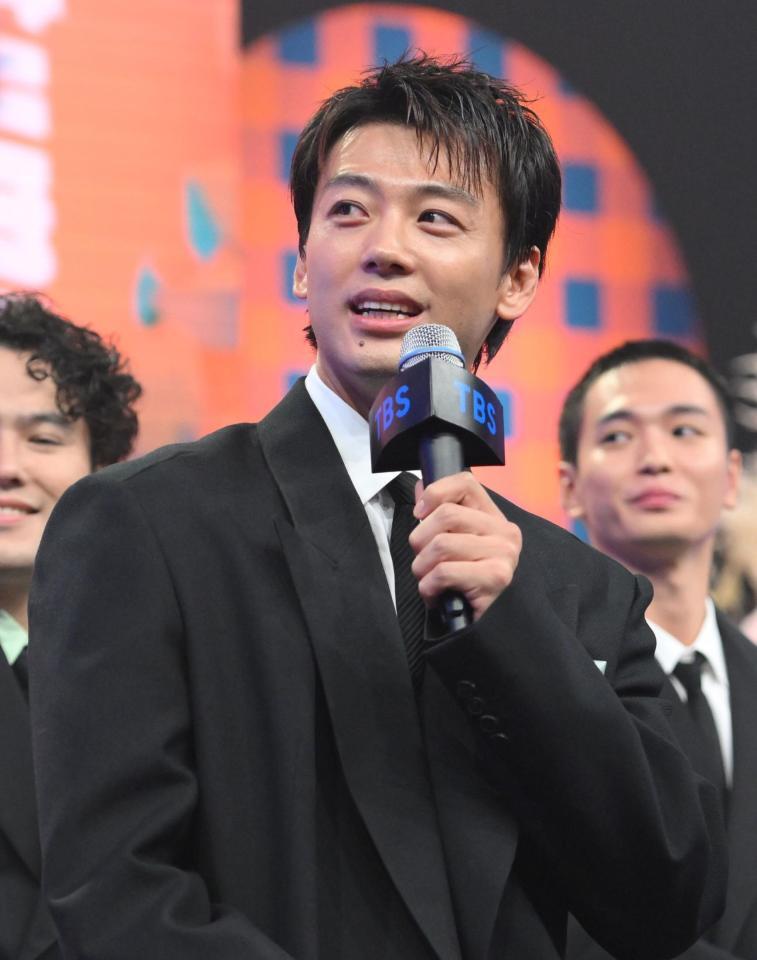 　「ＴＢＳ　ＤＲＡＭＡ　ＣＯＬＬＥＣＴＩＯＮ　２０２５　Ａｕｔｕｍｎ」に登場した竹内涼真（撮影・伊藤笙子）