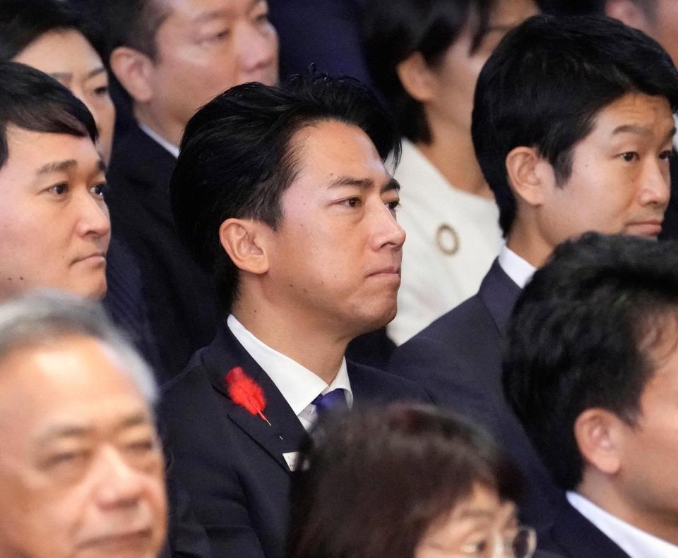 　自民党総裁選で高市早苗氏に敗れた小泉進次郎氏