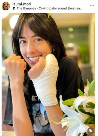 　森泉のインスタグラム＠ｉｚｕｍｉ．ｍｏｒｉより