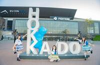 　ＭＶを撮影した超ときめき♡宣伝部の（左から）杏ジュリア、菅田愛貴、吉川ひより