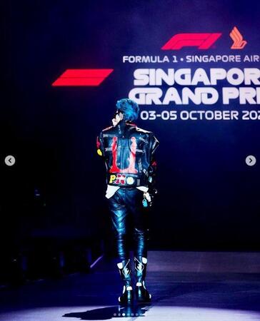 　ＢＩＧＢＡＮＧの・Ｇ－ＤＲＡＧＯＮの公式インスタグラム＠ｘｘｘｉｂｇｄｒｇｎより「シンガポールＧＰ」公演にヘッドライナーとして登場