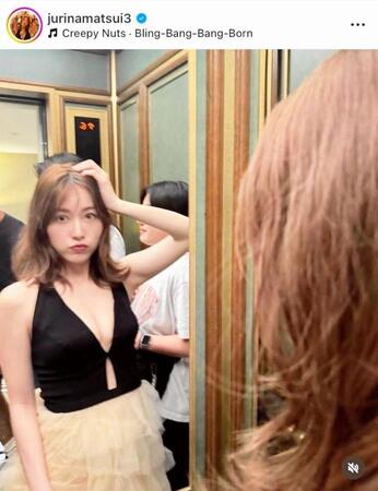 　写真集オフショット！松井珠理奈インスタグラム＠ｊｕｒｉｎａｍａｔｓｕｉ３より