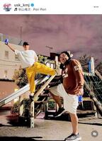 上地雄輔のインスタグラム＠ｕｓｋ＿ｋｍｊから