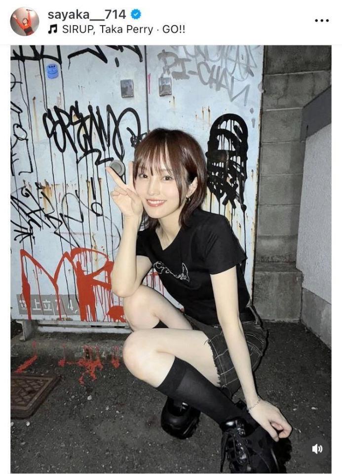 山本彩のインスタグラム＠ｓａｙａｋａ＿＿７１４から