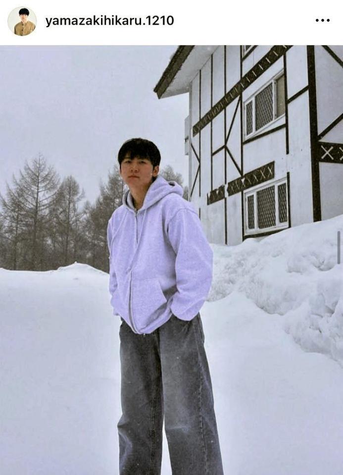 山崎光のインスタグラム＠ｙａｍａｚａｋｉｈｉｋａｒｕ．１２１０（３月２８日付）より