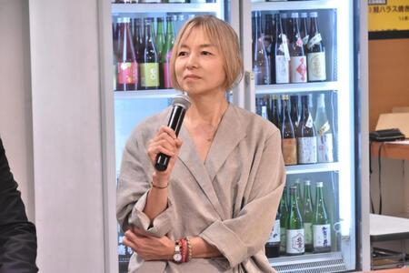 　イベントに登場した山口智子