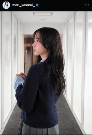 森香澄のインスタグラム＠ｍｏｒｉ＿ｋａｓｕｍｉ＿から