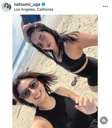 宇賀なつみのインスタグラム＠ｎａｔｓｕｍｉ＿ｕｇａ（９月２８日付）より