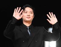 　トークショーを行った磯村勇斗（撮影・園田高夫）