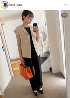加藤ローサのインスタグラム＠ｋａｔｏ＿ｒｏｓａ＿より