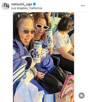 宇賀なつみのインスタグラム＠ｎａｔｓｕｍｉ＿ｕｇａ（９月２８日付）より